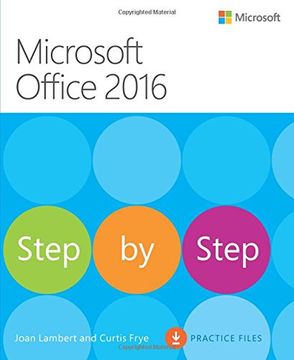 portada Microsoft Office 2016 Step By Step (step By Step (microsoft)) (en Inglés)