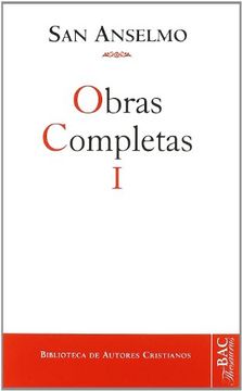 portada Obras Completas de san Anselmo. I