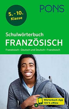 portada Pons Schulwörterbuch Französisch: Französisch - Deutsch und Deutsch - Französisch mit Wörterbuch-App