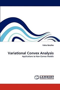 portada variational convex analysis (en Inglés)
