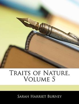 portada traits of nature, volume 5 (en Inglés)