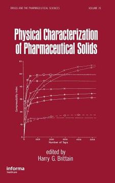 portada physical characterization of pharmaceutical solids (in English)