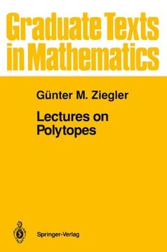 portada Lectures on Polytopes (Graduate Texts in Mathematics) (en Inglés)