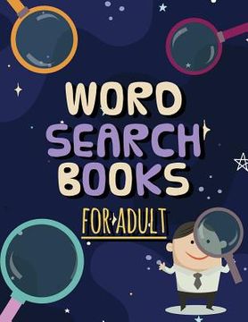 portada Word Search Books for Adult: Funny Word Search Puzzle Games, 8.5"x11" sized (en Inglés)