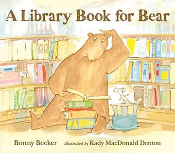 portada A Library Book for Bear (Bear and Mouse) 