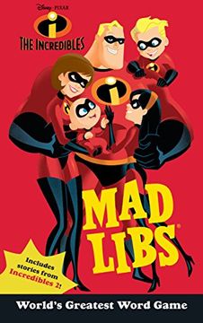 portada The Incredibles mad Libs 