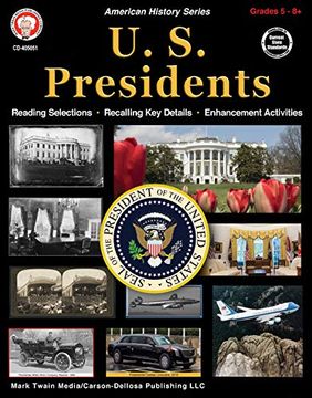 portada U. S. Presidents Workbook, Grades 5 - 12 (en Inglés)