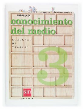 portada Trotamundos: Cuaderno de Conocimiento del Medio (Andalucia) (3º e Ducacion Primaria) (in Spanish)