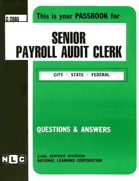 portada senior payroll audit clerk
