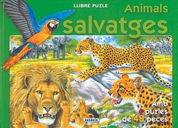 portada Animals salvatges (Llibre Puzle 48 Peces)