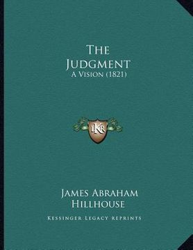 portada the judgment: a vision (1821) (en Inglés)