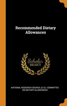 portada Recommended Dietary Allowances (en Inglés)