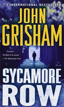 portada Sycamore Row: A Novel 