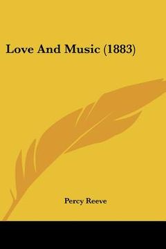 portada love and music (1883) (in English)