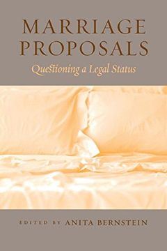 portada Marriage Proposals: Questioning a Legal Status (in English)
