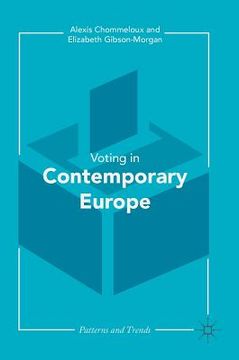 portada Contemporary Voting in Europe: Patterns and Trends (in English)