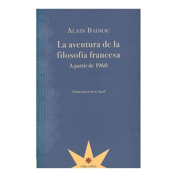 portada La Aventura de la Filosofia Francesa (in Spanish)