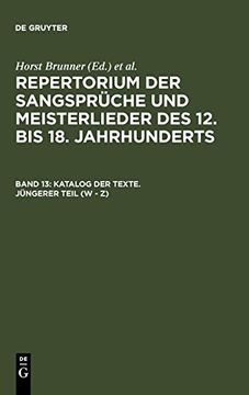 portada Katalog der Texte. Jungerer Teil (w - z) (en Alemán)