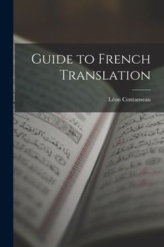 portada Guide to French Translation (en Inglés)