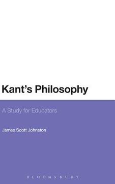 portada kant's philosophy: a study for educators (in English)