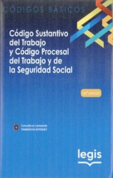 portada Código sustantivo del trabajo y código procesal del trabajo y de la seguridad social (in Spanish)