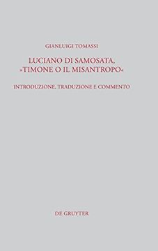 portada Luciano di Samosata, ""Timone o il Misantropo 