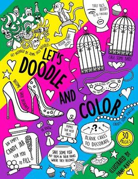 portada Let's Doodle & Color: A doodling, coloring and activity book (en Inglés)