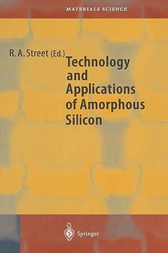 portada technology and applications of amorphous silicon