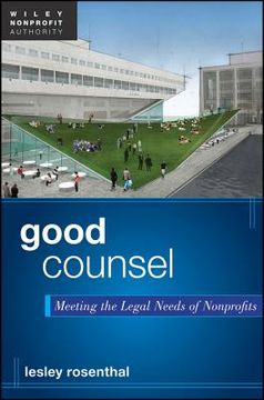 portada good counsel: meeting the legal needs of nonprofits