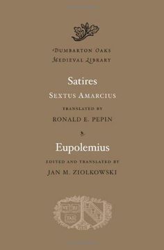 portada Satires. Eupolemius (Dumbarton Oaks Medieval Library) 