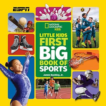 portada Little Kids First big Book of Sports (National Geographic Little Kids First bi) (en Inglés)
