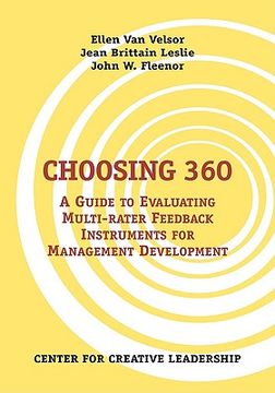 portada choosing 360: a guide to evaluating multi-rater feedback instruments for management development