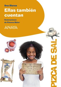 portada Ellas También Cuentan (Literatura Infantil (6-11 Años) - Pizca de Sal) (in Spanish)