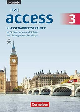 portada English g Access - g9 - Ausgabe 2019: Band 3: 7. Schuljahr - Klassenarbeitstrainer mit Audios und Lösungen Online