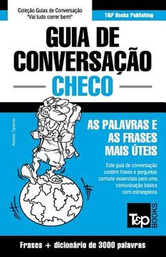 portada Guia de Conversação Português-Checo e vocabulário temático 3000 palavras (en Portugués)