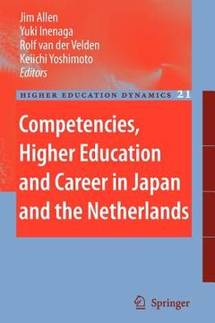 portada competencies, higher education and career in japan and the netherlands (en Inglés)