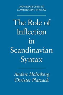 portada The Role of Inflection in Scandinavian Syntax (Oxford Studies in Comparative Syntax) (in English)