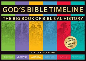 portada God’S Bible Timeline: The big Book of Biblical History (en Inglés)