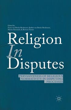 portada Religion in Disputes: Pervasiveness of Religious Normativity in Disputing Processes (en Inglés)