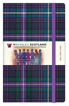 portada Waverley Scotland Tartan Notebook: Auld Lang Syne Tartan Large Notebook 21Cm x 13Cm (en Inglés)