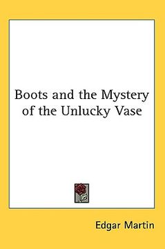 portada boots and the mystery of the unlucky vase (en Inglés)