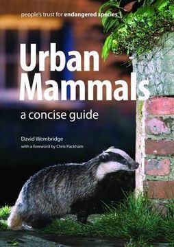 portada Urban Mammals: A Concise Guide (People's Trust for Endangered Species Guides)