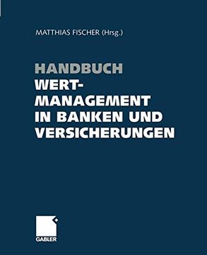 portada Handbuch Wertmanagement in Banken und Versicherungen