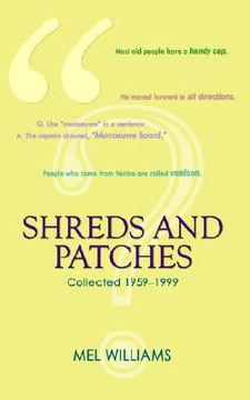 portada shreds and patches (en Inglés)