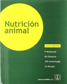 portada Nutricion Animal (6ª Ed. ) (in Spanish)