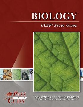 portada Biology CLEP Test Study Guide (en Inglés)