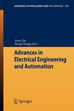 portada advances in electrical engineering and automation