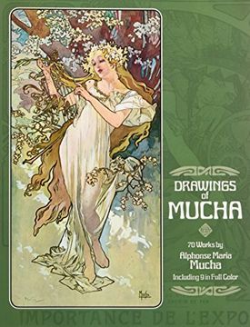 portada Drawings of Mucha: 70 Works by Alphonse Maria Mucha Including 9 in Full Color 