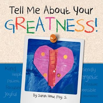 portada tell me about your greatness! (in English)