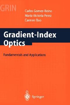 portada gradient-index optics: fundamentals and applications (en Inglés)